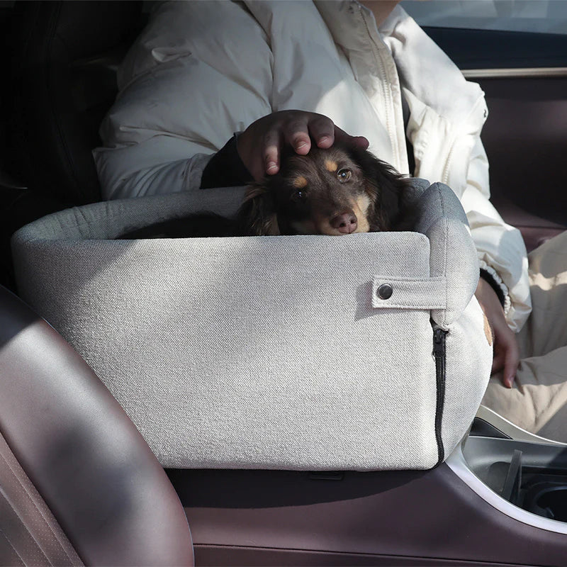 Central Dog Car Seat Bed Portable 