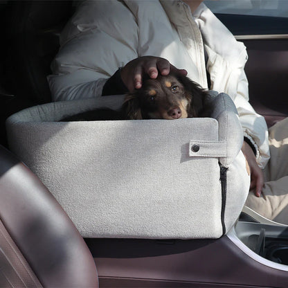 Central Dog Car Seat Bed Portable 
