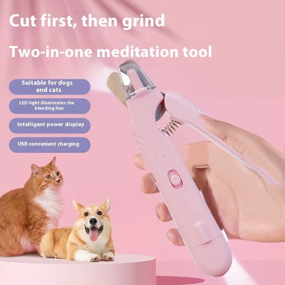 2 in 1 Pet Nail Clippers  