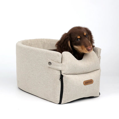 Central Dog Car Seat Bed Portable 
