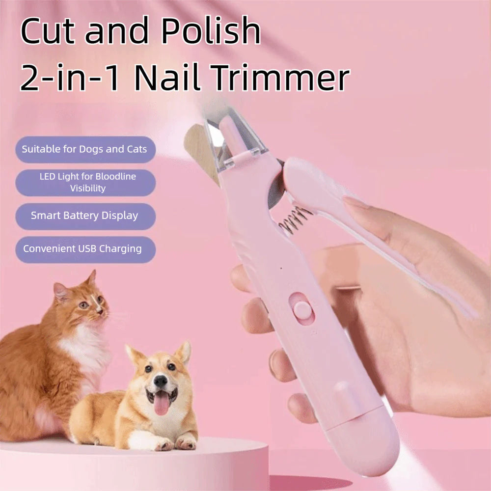 2 in 1 Pet Nail Clippers  