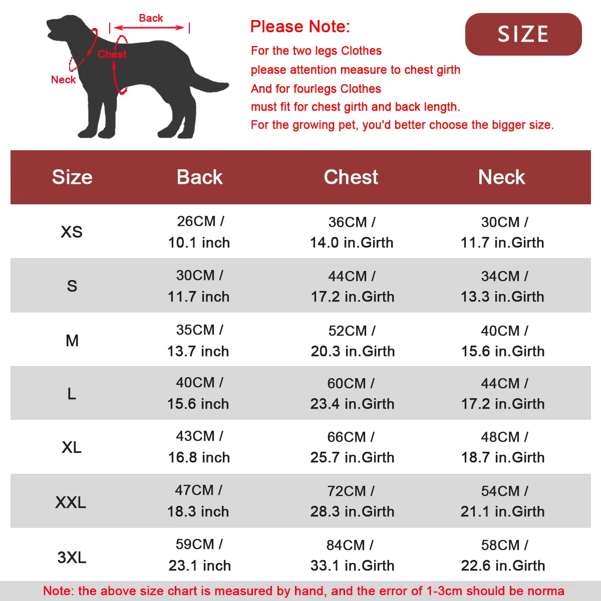 Winter Pet Coat 